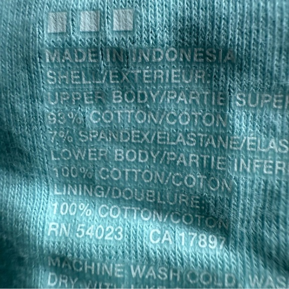 GAP Women’s Teal fit and flare lined dress size XL stretchy, cotton blend beach - Picture 10 of 12